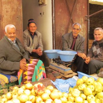 Op de markt in Meknes