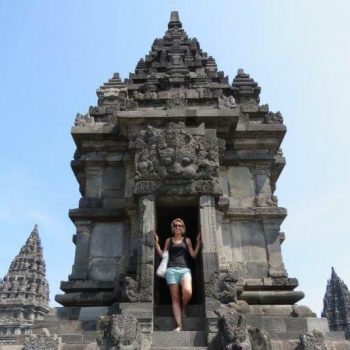 De prambanan op Java 