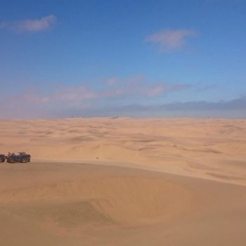 Quad rijden in de duinen