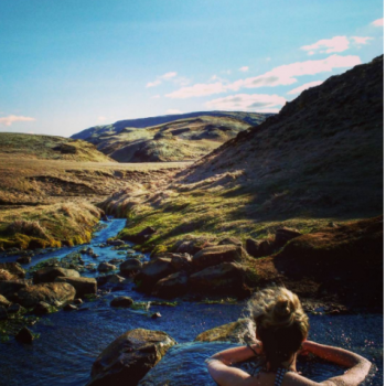 Natural hotspring