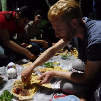 Dineren met onze Iraanse vrienden