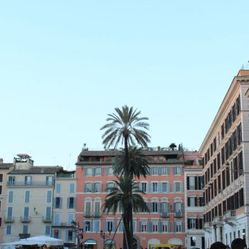 Vlakbij de Spanish Steps