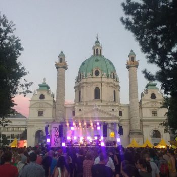 Concert bij de Karlskirche