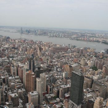 Vanaf het Empire state building