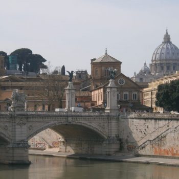 uitzcht op het Vaticaan