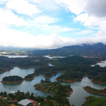 Uitzicht vanaf La Piedra