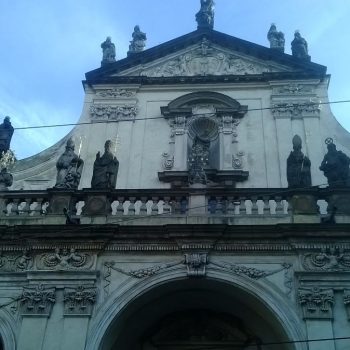 prachtige gebouwen in een historisch centrum