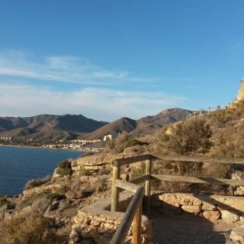 zicht op Puerto de Mazarron (Cartagena)
