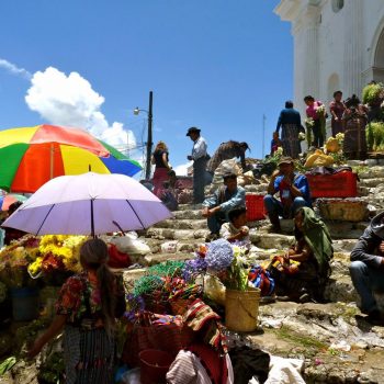 markt in Chichicastenango