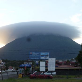 Uitzicht op Arenal vulkaan