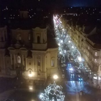 Praag mooi versierd tijdens kerst