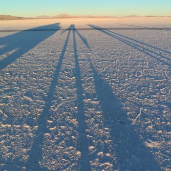 zonsopgang op de Salar
