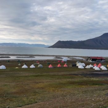 De noordelijkste camping ter wereld op Spitsbergen
