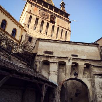 De klokkentoren van Sighisoara