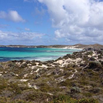 Strand aan de westkust (Rottnest Island, bij Perth)