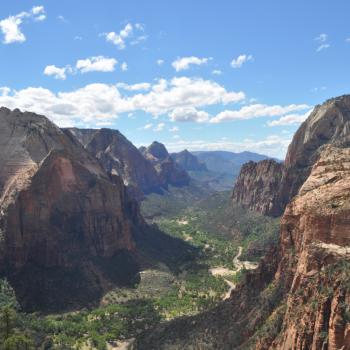 Uitzicht vanop Angel's Landing - Zion NP