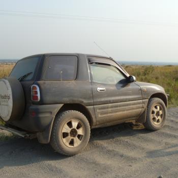 Jeep van Roadtrip Uganda
