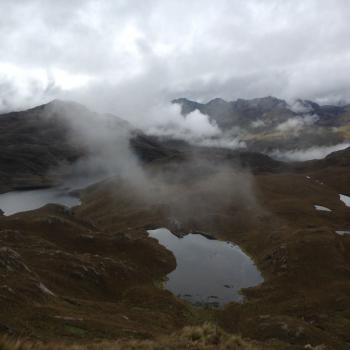 Mysterieuze mist op 4200m hoogte in Cajas