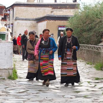 De bijzondere mensen in Tibet.