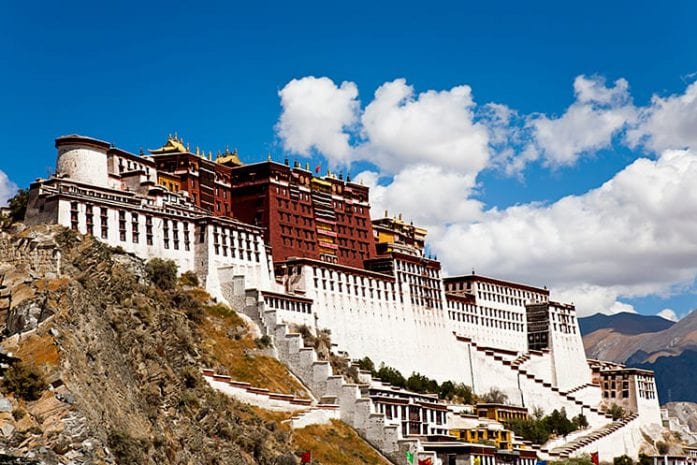 Potala paleis in Lhasa