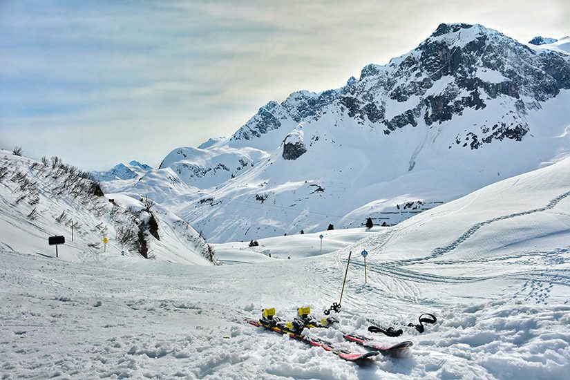 Lech, Ski Arlberg, Oostenrijk