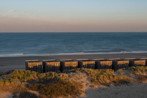 Vakantiepark aan zee in Nederland