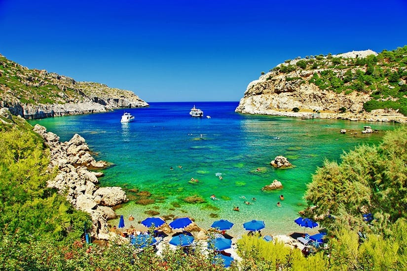 Lindos Bay