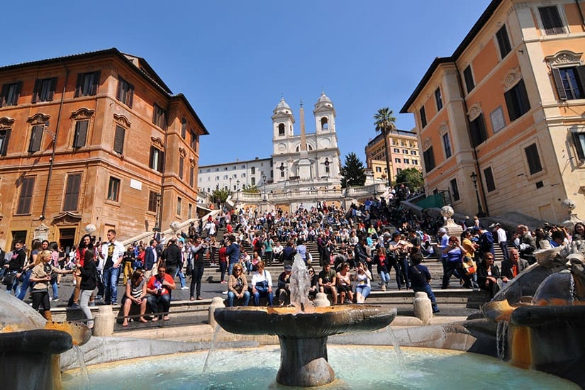 Spaanse trappen, Rome