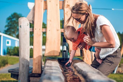 Kindercamping met zwembad op de Veluwe