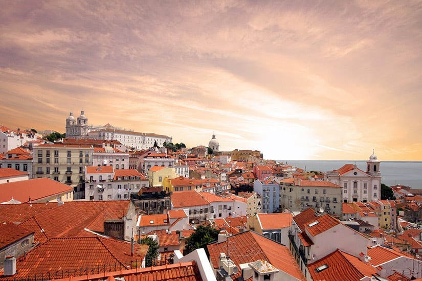 Bairro Alto in Lissabon