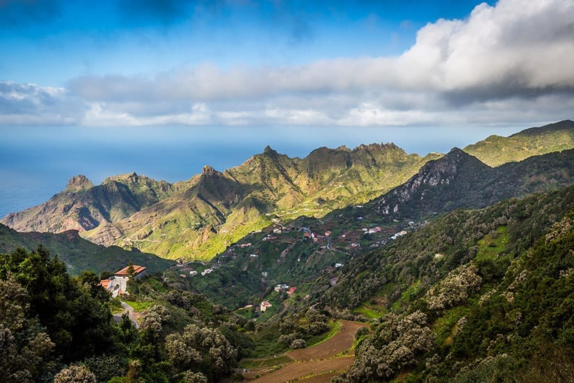 Anaga gebergte, Tenerife