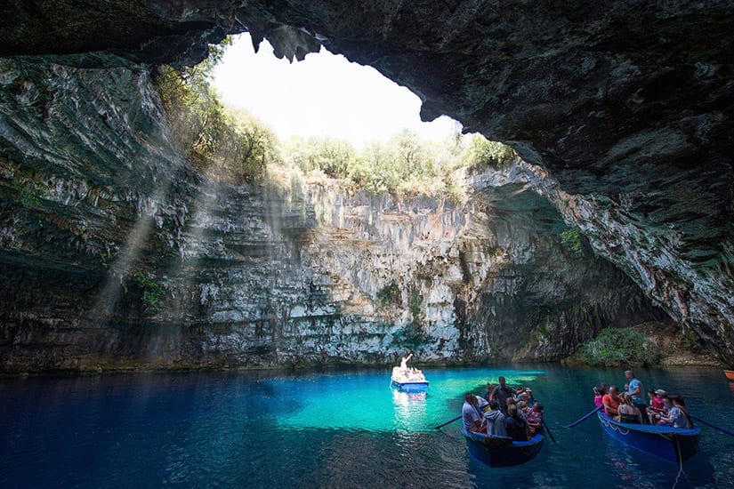 Melissani meer, Kefalonia