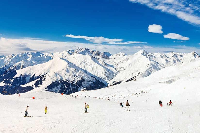 Pistes bij Mayrhofen, Zillertal