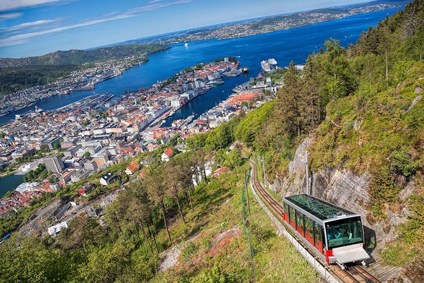 Floien, Bergen