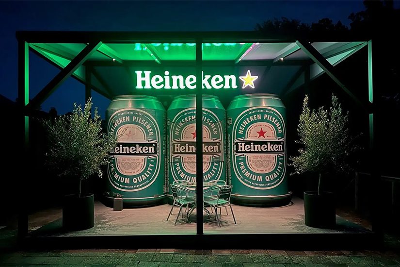 Overnachten in een sixpack