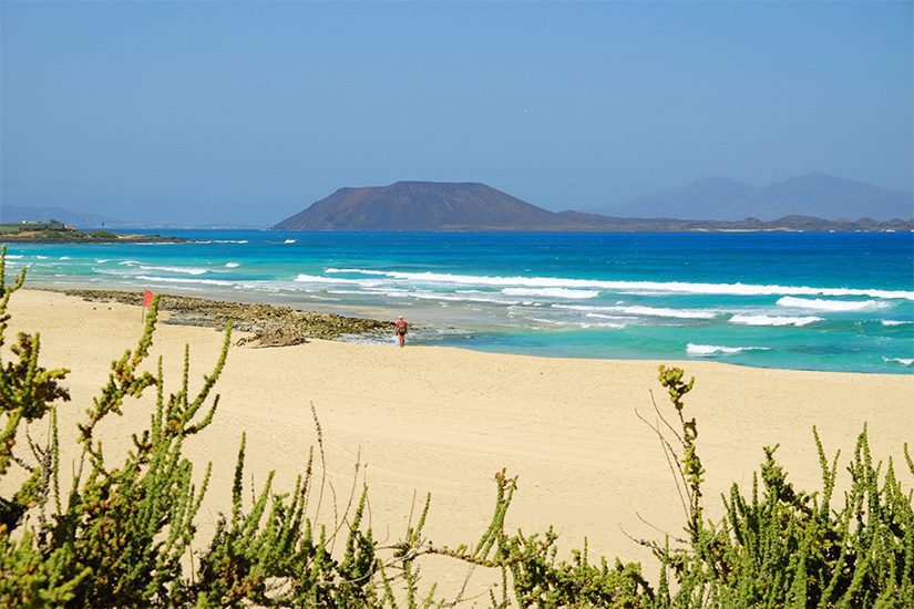 Strand in Corralejo