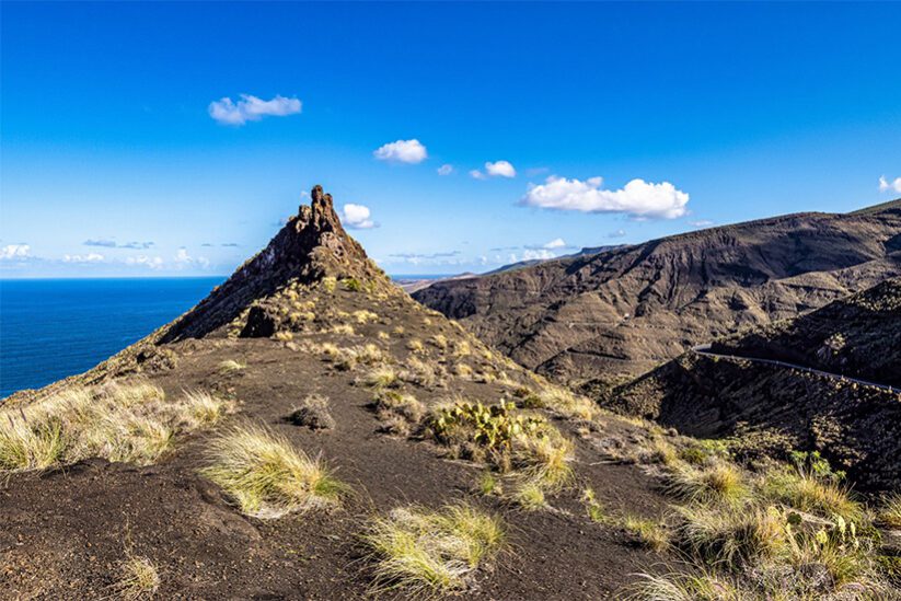 Agaete gebergte op Gran Canaria