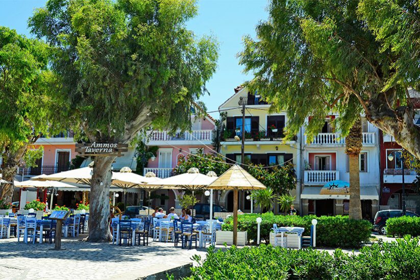 Ammos taverna in Zakynthos-stad