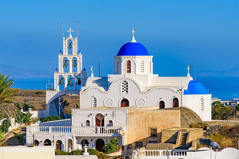 Kerk op Santorini