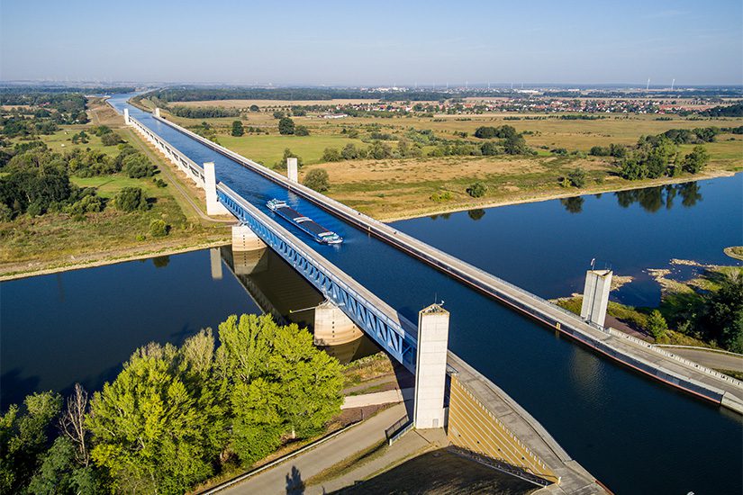 Waterwegenkruispunt Maagdenburg-Rothensee