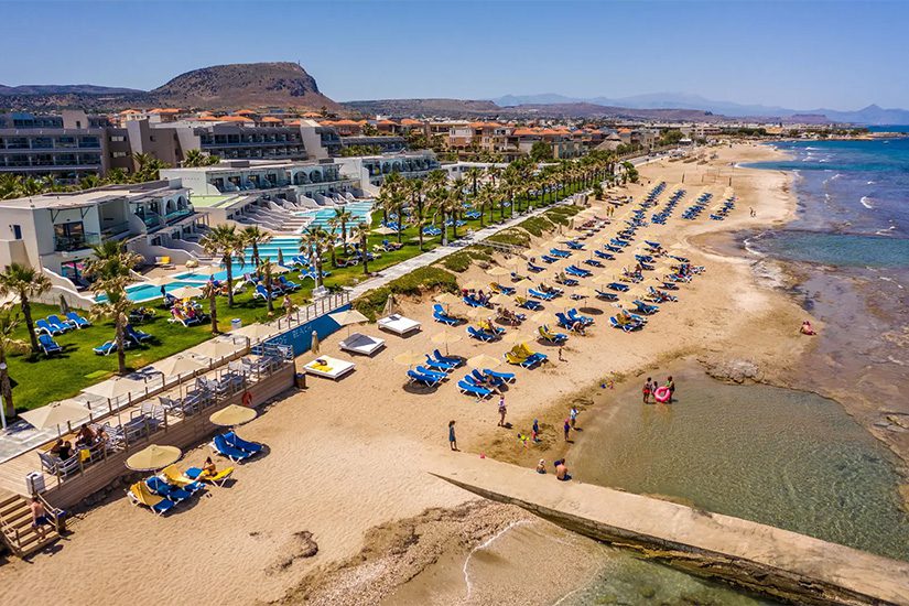 Het kindvriendelijke Lyttos Beach Hotel op Kreta