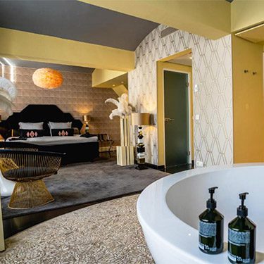 Luxe kamer van Librije's Hotel