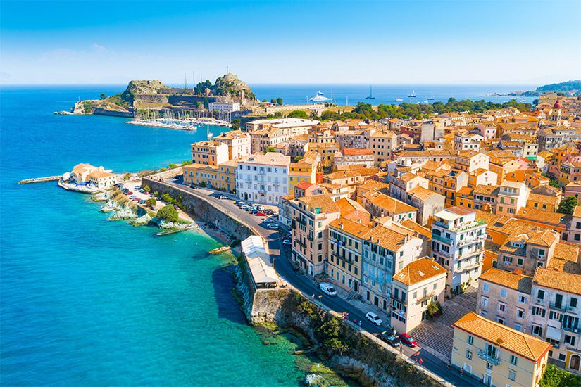 Kerkyra, Corfu-Stad