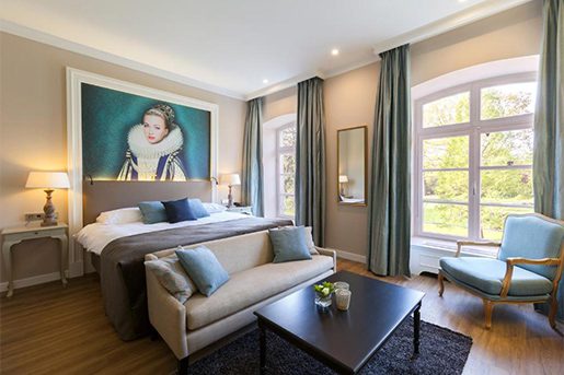 Hotel Bloemendal luxe kasteelkamer