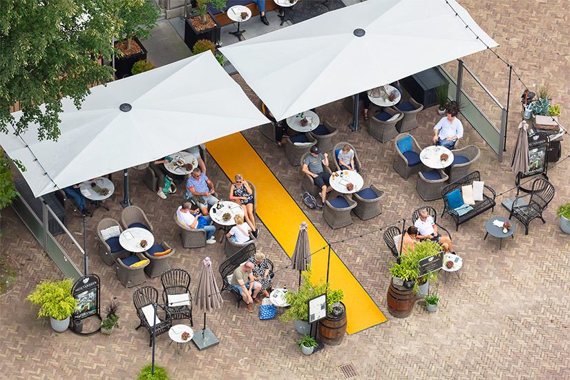 Terras in Deventer