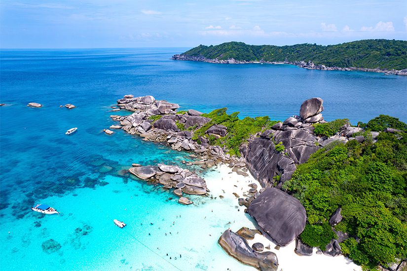 De Similan Eilanden