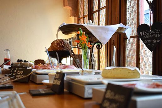 Boutiquehotel Kloster Pfalzel ontbijt