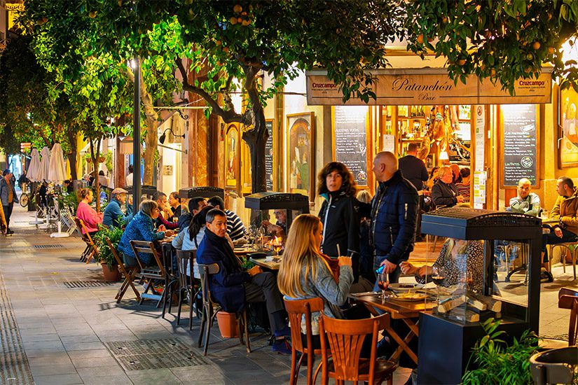 Uitgaan in Sevilla