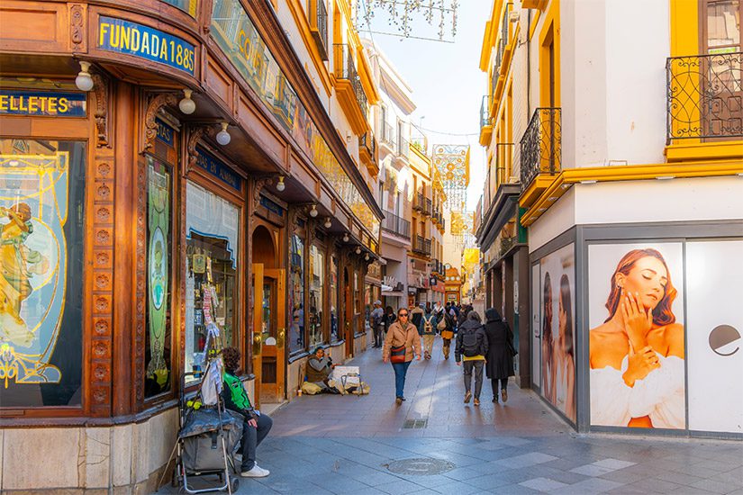 Winkelen in Sevilla