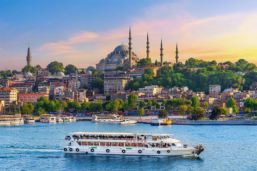 Boottocht over de Bosporus in Istanbul